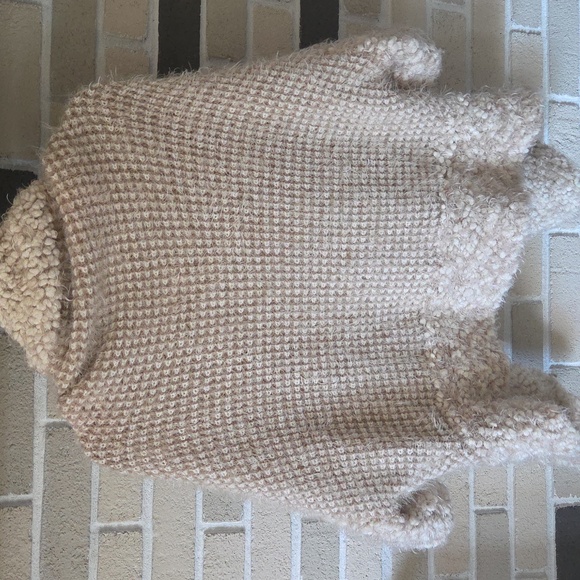 Fuzzy Knit Open Front Cardigan Boho - Picture 6 of 17